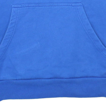 adidas Men's Blue Pullover Hoodie L Fleece Logo Sportswear