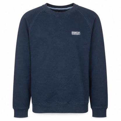 Barbour Men's Blue Crew Neck Pullover Sweatshirt Medium