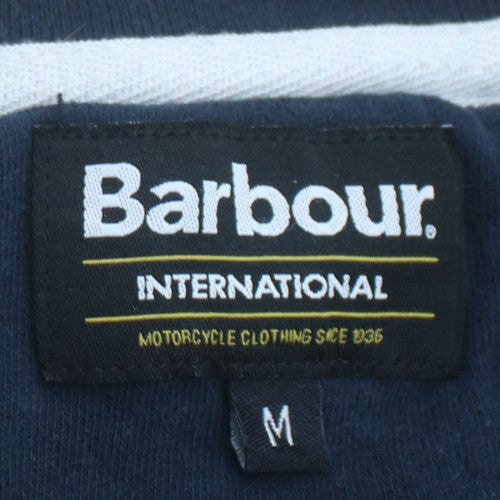Barbour Men's Blue Crew Neck Pullover Sweatshirt Medium