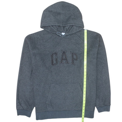 GAP Men’s Grey Fleece Pullover Hoodie XL Regular Fit