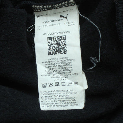Puma Mens Black 3XL Pullover Crew Neck Sweatshirt