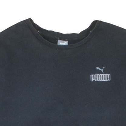 Puma Mens Black 3XL Pullover Crew Neck Sweatshirt