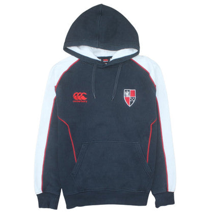 Canterbury Mens Black L Pullover Rugby Hoodie with Logo