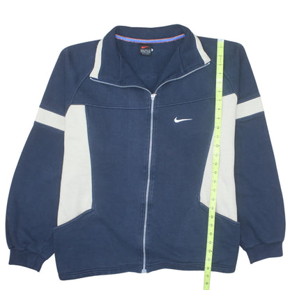Nike Men's Blue Track Jacket XL Full Zip Athletic Sportswear