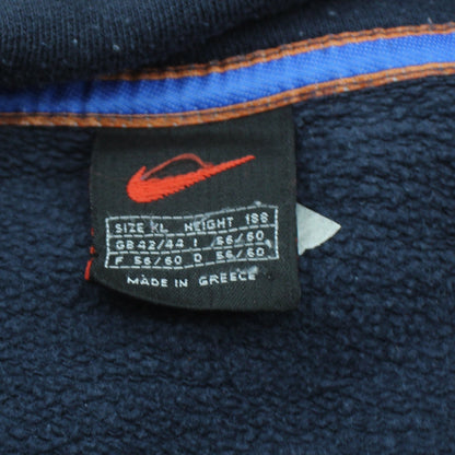 Nike Men's Blue Track Jacket XL Full Zip Athletic Sportswear