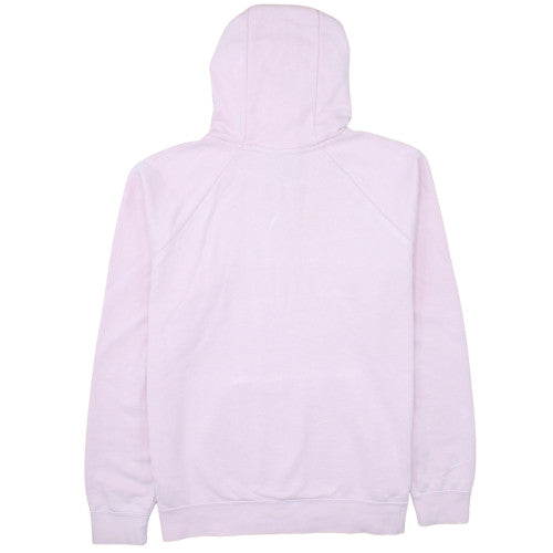 Nike Womens Pink Pullover Hoodie Large Cotton Casual Sweatshirt