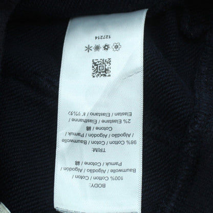 Fred Perry Men's Black XL Full Zip Hoodie Cotton Blend