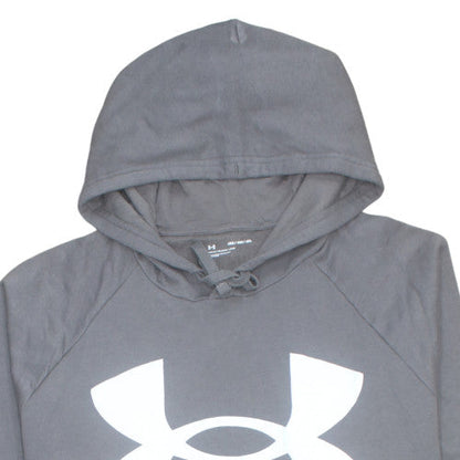 Under Armour Men's Grey 4XL Pullover Hoodie with Logo