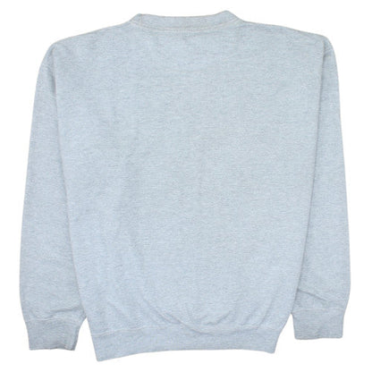 Chaps Ralph Lauren Men's Grey Sweatshirt M Crew Neck Logo Pullover