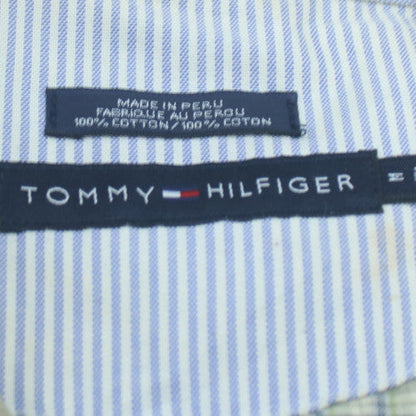 Tommy Hilfiger Men's Beige Cotton Lined Zip-Up Jacket Size L