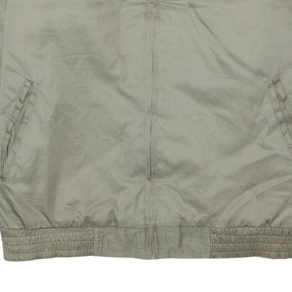 Tommy Hilfiger Men's Beige Cotton Lined Zip-Up Jacket Size L