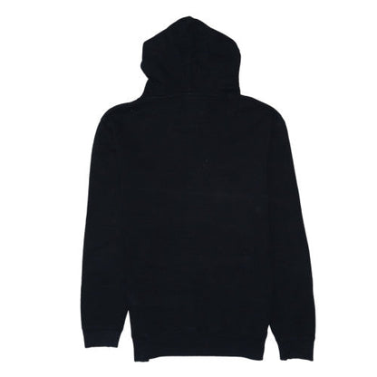 Hard Rock Cafe Amsterdam Black Hoodie Women L Logo Pullover Sweatshirt