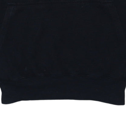 Hard Rock Cafe Amsterdam Black Hoodie Women L Logo Pullover Sweatshirt