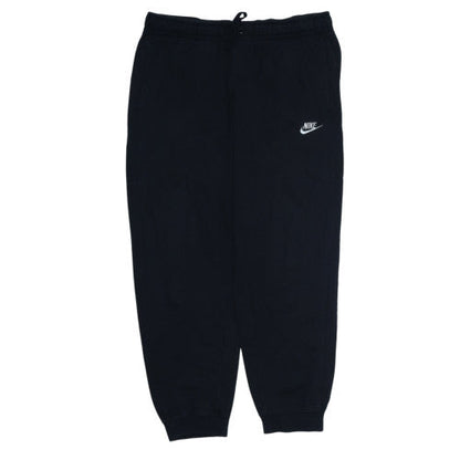 Nike Men's Black Fleece Sweatpants L Regular Fit Tapered Joggers