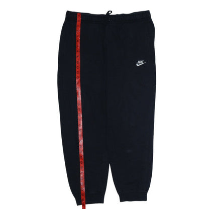 Nike Men's Black Fleece Sweatpants L Regular Fit Tapered Joggers