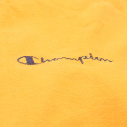 Champion Men's Orange Short Sleeve Crew Neck XXL Cotton T-Shirt