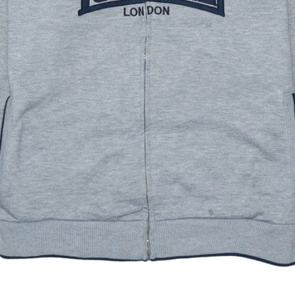 Lonsdale Men’s Grey 3XL Track Jacket Full Zip Fleece Sportswear
