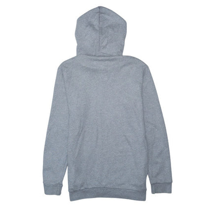 Adidas Womens Grey Hoodie Pullover Size S Trefoil Logo Casual
