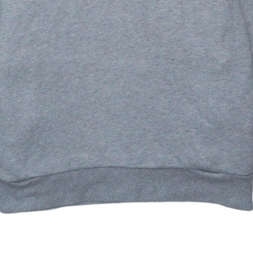 Adidas Womens Grey Hoodie Pullover Size S Trefoil Logo Casual