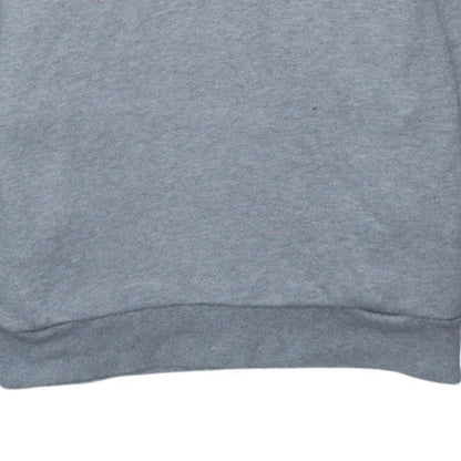 Adidas Womens Grey Hoodie Pullover Size S Trefoil Logo Casual
