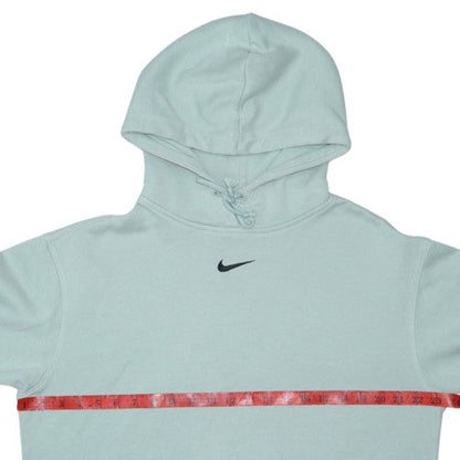 Nike Womens Mint Green Pullover Hoodie XS Cotton Blend Casual