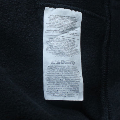 Nike Men's Black Crew Neck Sweatshirt L Classic Fleece Pullover