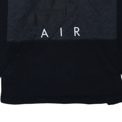 Nike Men's Black Air Pullover Hoodie Medium Fleece Sportswear