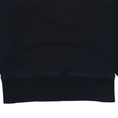 Tommy Jeans Womens Black Cotton Crew Neck Pullover Sweatshirt M