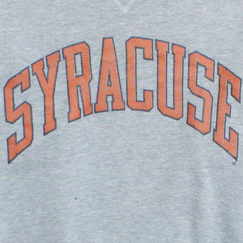 Russell Athletic Men’s Grey Syracuse Graphic Pullover Sweatshirt XL