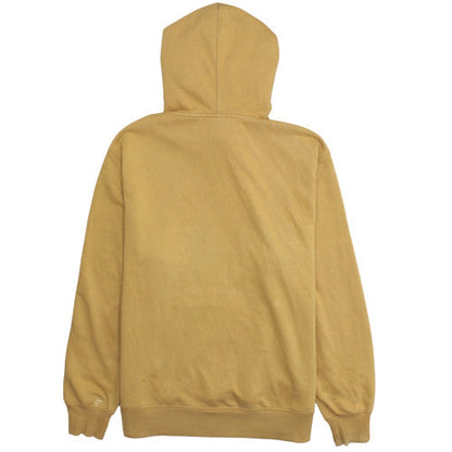 New Balance Men's Brown Pullover Hoodie L Logo Fleece Sweatshirt