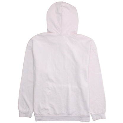 Adidas Womens Pink Pullover Hoodie 2XL Relaxed Fit Casual Sweatshirt
