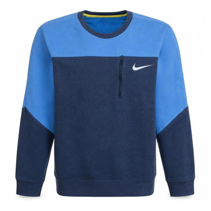 Mens UK Size S Nike Blue Pullover Sweatshirt