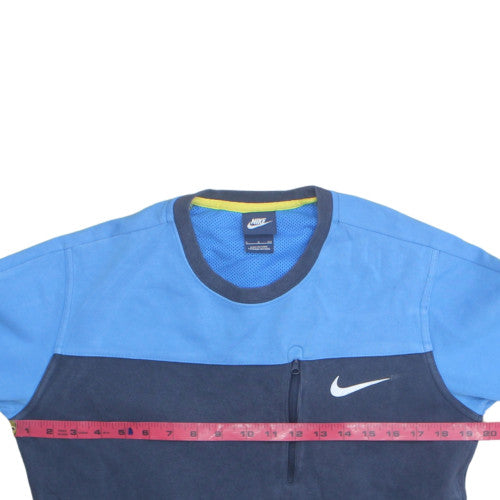 Mens UK Size S Nike Blue Pullover Sweatshirt
