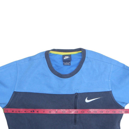 Mens UK Size S Nike Blue Pullover Sweatshirt