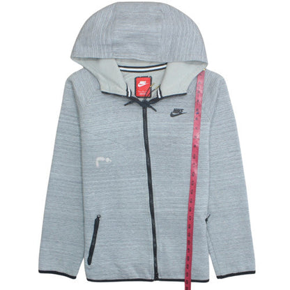 Nike Men's Grey Full Zip Hoodie Size M Regular Fit