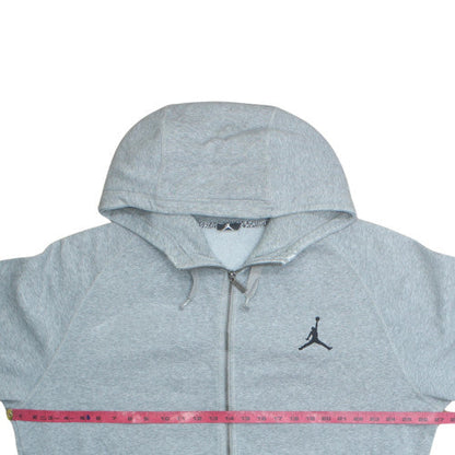 Nike Men's Grey Full Zip Hoodie XL Fleece Sportswear