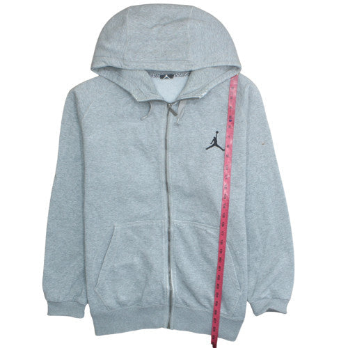 Nike Men's Grey Full Zip Hoodie XL Fleece Sportswear