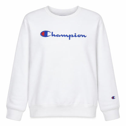 Womens UK Size L Champion White Pullover Sweatshirt