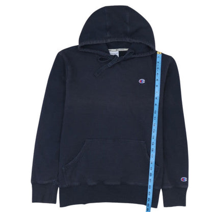 Champion Men's Blue XL Pullover Fleece Hoodie with Logo
