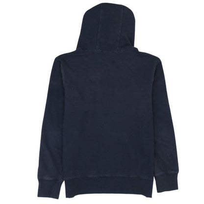Champion Men's Blue XL Pullover Fleece Hoodie with Logo