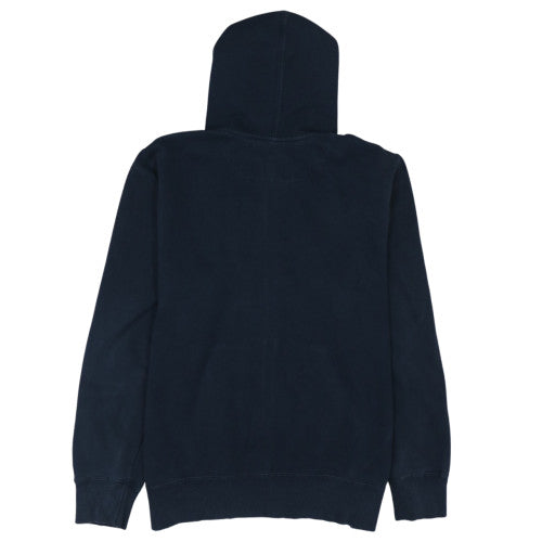 Nike Mens Blue Full Zip Hoodie 2XL Regular Fleece Sweatshirt