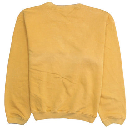Nike Boys Yellow Athletic Crew Neck Sweatshirt XL Cotton Fleece