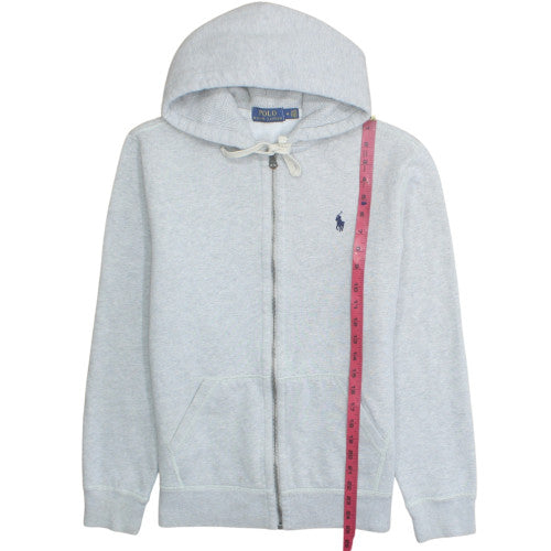 Polo Ralph Lauren Men's Grey Full Zip Hoodie Size M