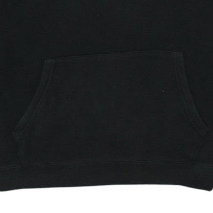 Stussy Men Black Pullover Hoodie L Graphic Print World Tour Cotton