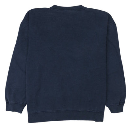 Levi's Mens Blue Pullover Crew Neck Sweatshirt L Classic Fleece