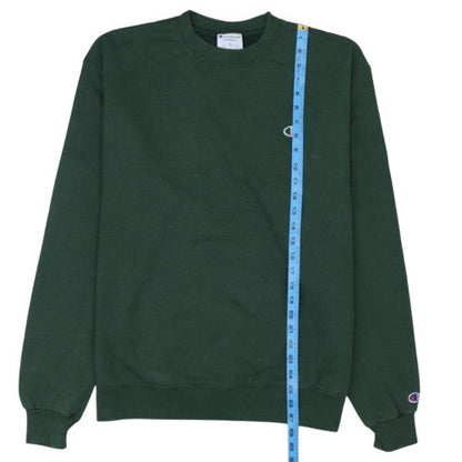 Champion Men's Green Pullover Crew Neck Sweatshirt Size L
