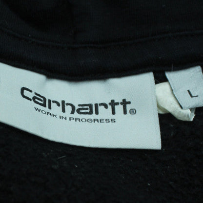 Carhartt Men’s Black Full Zip Hoodie L Classic Fleece Jacket