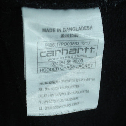 Carhartt Men’s Black Full Zip Hoodie L Classic Fleece Jacket