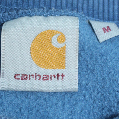 Carhartt Men's Blue Crew Neck Pullover Sweatshirt M
