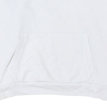 Levi's Women's White Pullover Hoodie XS Rainbow Logo Cotton Casual